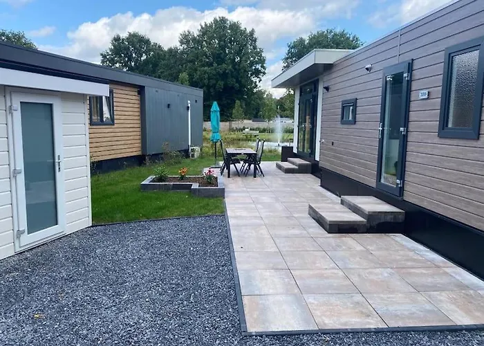 Kindvriendelijk Luxe In De Bossen Met Privé Sauna Chalet