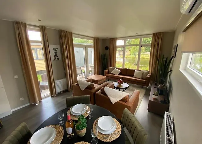 Chalet Kindvriendelijk Luxe In De Bossen Met Privé Sauna *